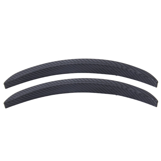 2 PCS Car Auto Rubber Fender Guard Protection Strip Scratch Protector Sticker, Size: 24*2cm, Size: 24*2cm