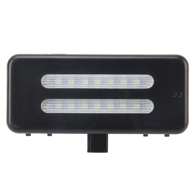 2 PCS White Light Car LED Vanity Mirror Lamp Lights with 18 SMD-3528 Lamps for BMW E60/ E60N/ E61/ E61N/ E90/ E90N/ E91/ E91N/ E92/ E92N/ E70/ E71/ E84/ F25/ X3, For BMW E60