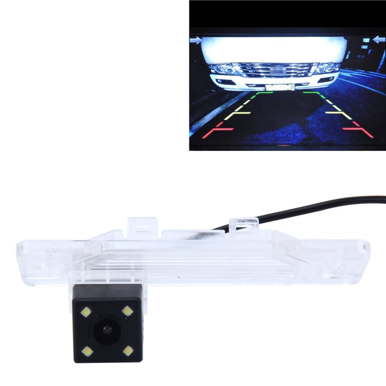 656x492 Effective Pixel  NTSC 60HZ CMOS II Waterproof Car Rear View Backup Camera With 4 LED Lamps for Renault Koleos 2008-2015 Version, For Renault Koleos 2008-2015 Version