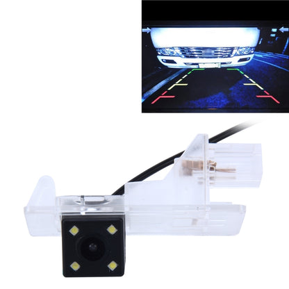 656x492 Effective Pixel NTSC 60HZ CMOS II Waterproof Car Rear View Backup Camera With 4 LED Lamps for Renault Cabbeen 2015-2016 Version / Fluence 2013-2016 Version, For Renault Fluence 2013-2016 Version