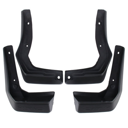 4 PCS Car Auto Semi-Rigid PVC Splash Flaps Mudguards Fender Guard for Honda City 2015-2020, For  Version City