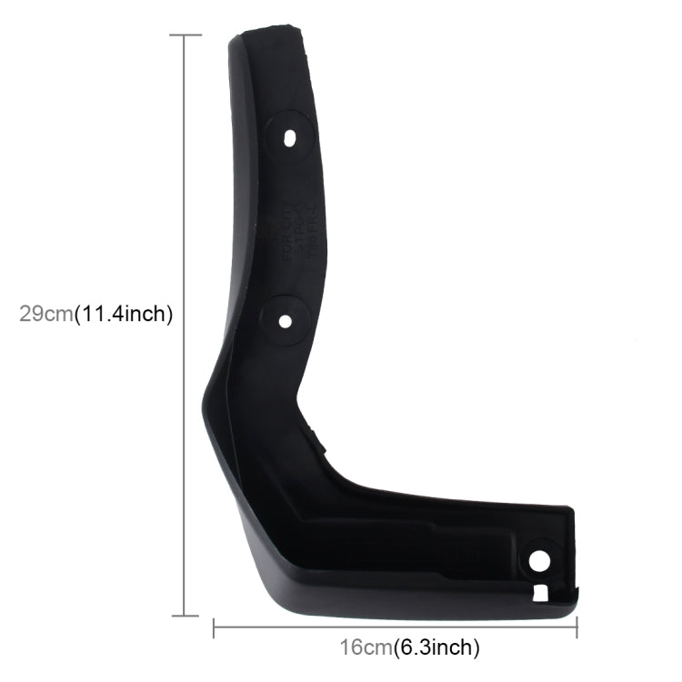 4 PCS Car Auto Semi-Rigid PVC Splash Flaps Mudguards Fender Guard for Honda City 2015-2020, For  Version City