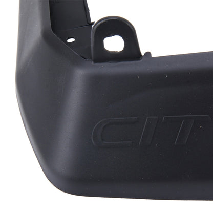 4 PCS Car Auto Semi-Rigid PVC Splash Flaps Mudguards Fender Guard for Honda City 2015-2020, For  Version City