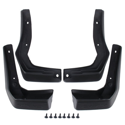 4 PCS Car Auto Semi-Rigid PVC Splash Flaps Mudguards Fender Guard for Honda City 2015-2020, For  Version City