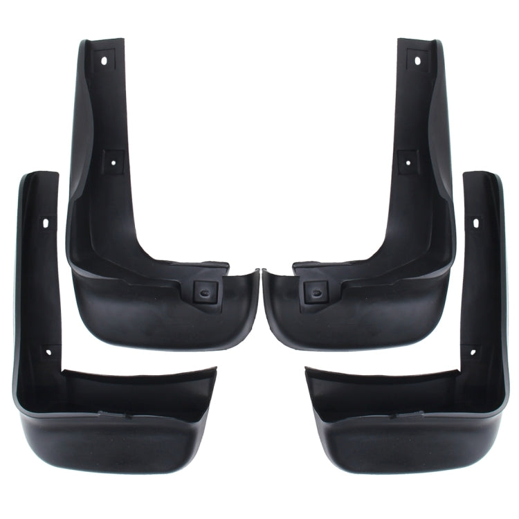 4 PCS Car Auto Semi-Rigid PVC Splash Flaps Mudguards Fender Guard for Honda City, For City