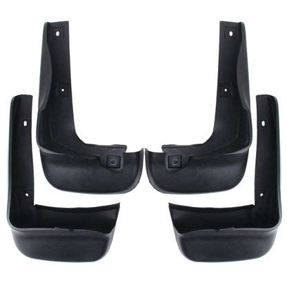 4 PCS Car Auto Semi-Rigid PVC Splash Flaps Mudguards Fender Guard for Honda City, For City