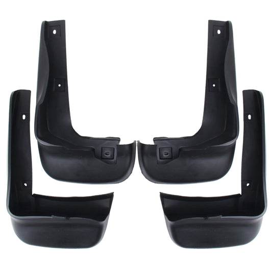 4 PCS Car Auto Semi-Rigid PVC Splash Flaps Mudguards Fender Guard for Honda City, For City