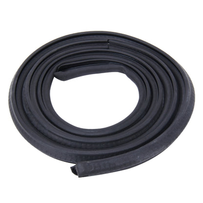 Bande décorative en caoutchouc chromé pour voiture en forme de B, 80 cm, joint de porte, joint de fenêtre, 80 cm, en forme de B.