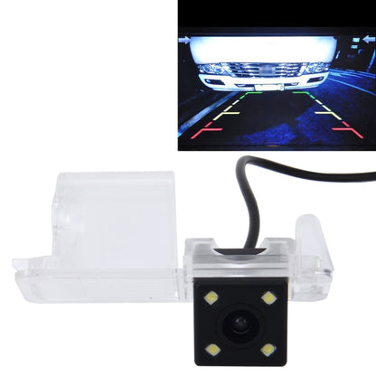 Caméra de recul de voiture étanche CMOS II NTSC 60HZ, 656x492 pixels effectifs, avec 4 lampes LED pour Volkswagen Golf6 version 2010-2012
