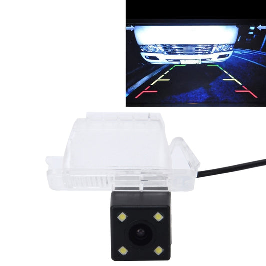 Caméra de recul étanche CMOS II NTSC 60HZ avec 656 x 492 pixels effectifs et 4 lampes LED pour Ford Mondeo version 2010-2012 / Ford Focus Hatchback version 2010-2014, pour Ford Mondeo version 2010-2012