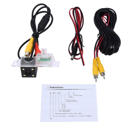 656x492 Effective Pixel  NTSC 60HZ CMOS II Waterproof Car Rear View Backup Camera With 4 LED Lamps for BMW 2014-2016 Version 2 Series/3 Series/5 Series/X1/X3/X4/X5/X6, For BMW 2 Series 2014-2016 Version