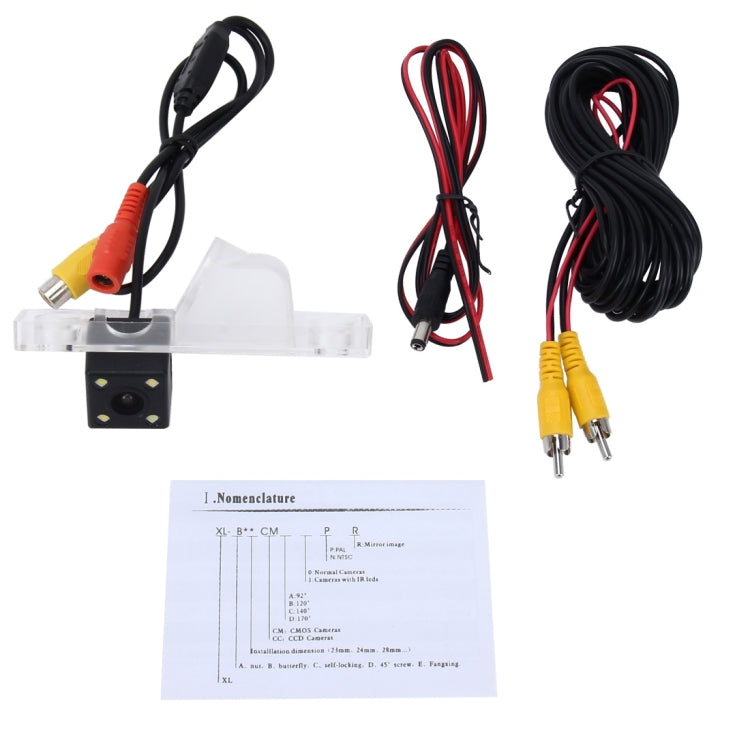 656x492 Effective Pixel  NTSC 60HZ CMOS II Waterproof Car Rear View Backup Camera With 4 LED Lamps for Chevrolet Epica Overseas Edition, For Chevrolet Epica Overseas Edition