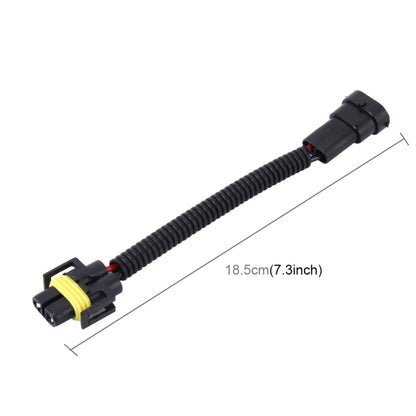 2 PCS H11 Car HID Xenon Headlight Male to Female Conversion Cable, H11