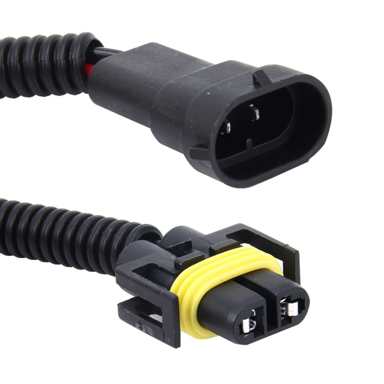 2 PCS H11 Car HID Xenon Headlight Male to Female Conversion Cable, H11