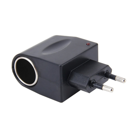 Inversor de corriente para vehículos de 6 W, 220 V CA/CC a 12 V CC con adaptador para encendedor de coche. Salida de potencia del amplificador: CC 12 V, 500 mA (enchufe UE), 12 V, 500 mA (enchufe UE).
