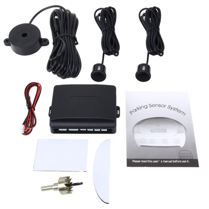 Car Buzzer Reverse Backup Radar System - Premium Quality 2 Parking Sensors Car Reverse Backup Radar System, Buzzer