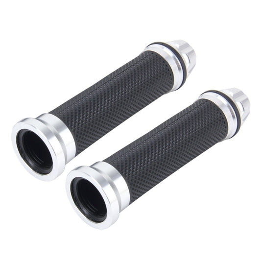 Lot de 2 poignées de guidon gauche en métal texturé avec revêtement en caoutchouc pour moto Yamaha, modèle gauche Yamaha