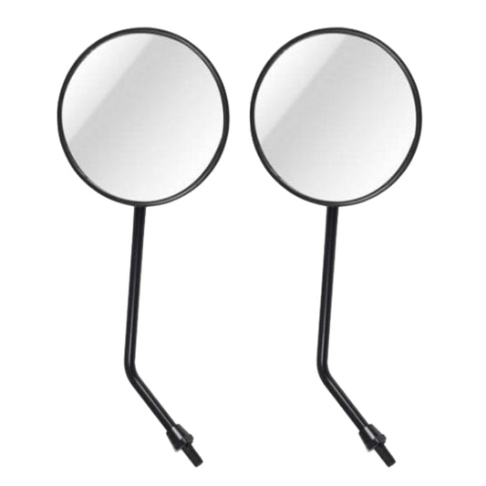 2 PCS Rétroviseur universel de moto, coque ABS, support en métal, pour JH70 JC70 CG125, JH70 JC70 CG125