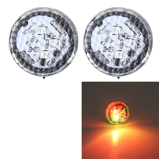 2 feux stroboscopiques d'avertissement anticollision pour portière de voiture (lumière rouge), lumière colorée, lumière jaune, lumière rouge, lumière bleue