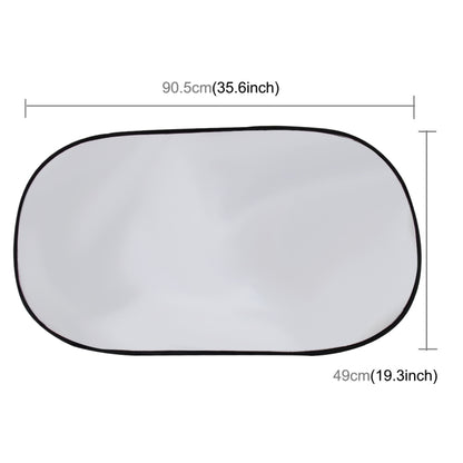 6 in 1 Summer Accessories Coated Silver Car Sun Shade Cloth Set, 6 in 1