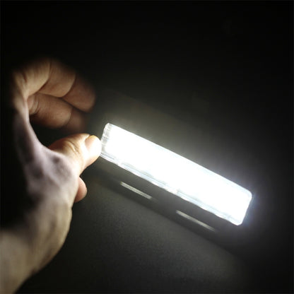 2 PCS White Light Car LED Vanity Mirror Lamp Lights with 18 SMD-3528 Lamps for BMW F10 / F11 / F07 / F01 / F02 / F03 / F04, For BMW F10