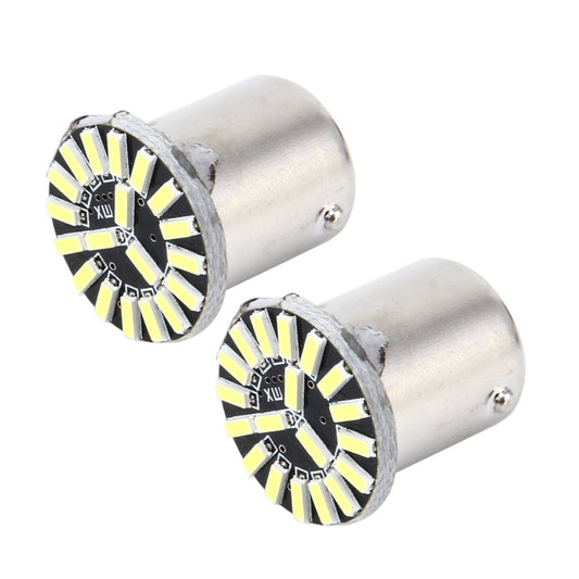 2 PCS 1156/BA15S 1W 50 LM 6000K Car AutoTurn Light with 19 SMD-4014 LED Lamps, DC 12V, 1156/BA15S 1W