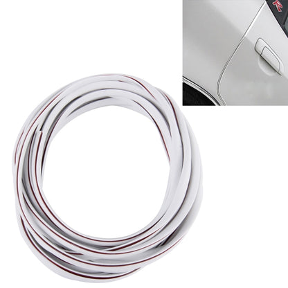 5m Car Decorative Strip PVC Chrome Decoration Strip Door Seal Window Seal, Blue, Red, Transparent, White, Black, Grey