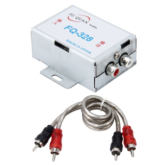 FQ-328 3.5mm Car RCA Amplifier Audio Noise Filter, FQ-328