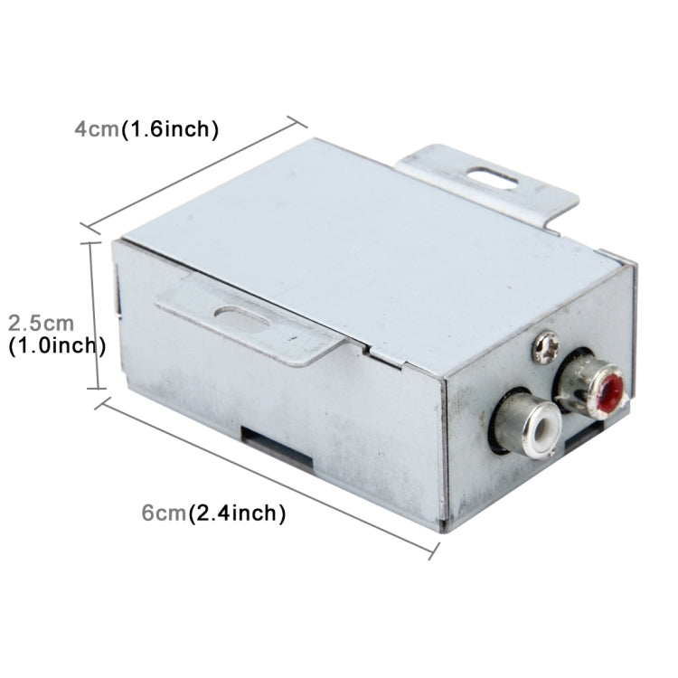 FQ-328 3.5mm Car RCA Amplifier Audio Noise Filter, FQ-328