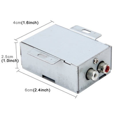 FQ-328 3.5mm Car RCA Amplifier Audio Noise Filter, FQ-328