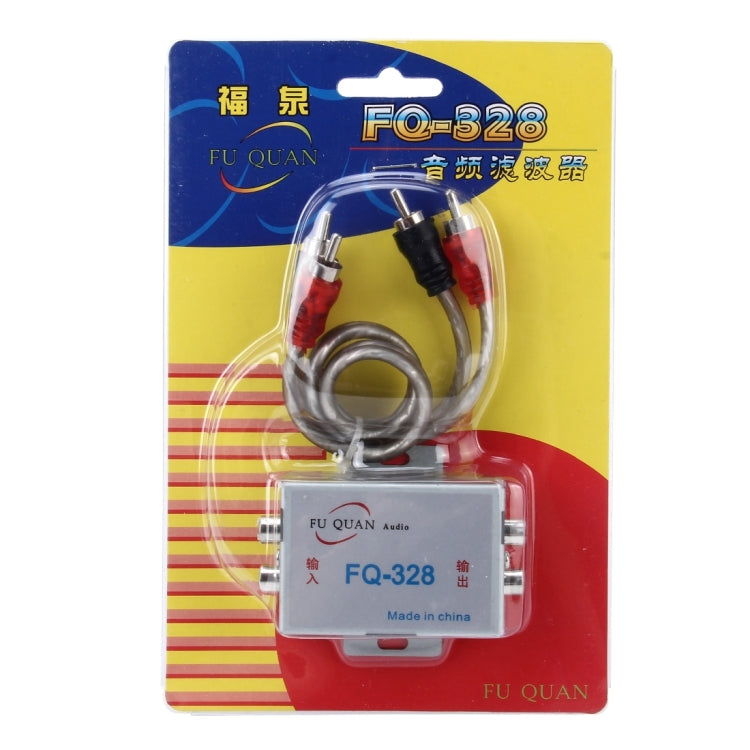 FQ-328 3.5mm Car RCA Amplifier Audio Noise Filter, FQ-328