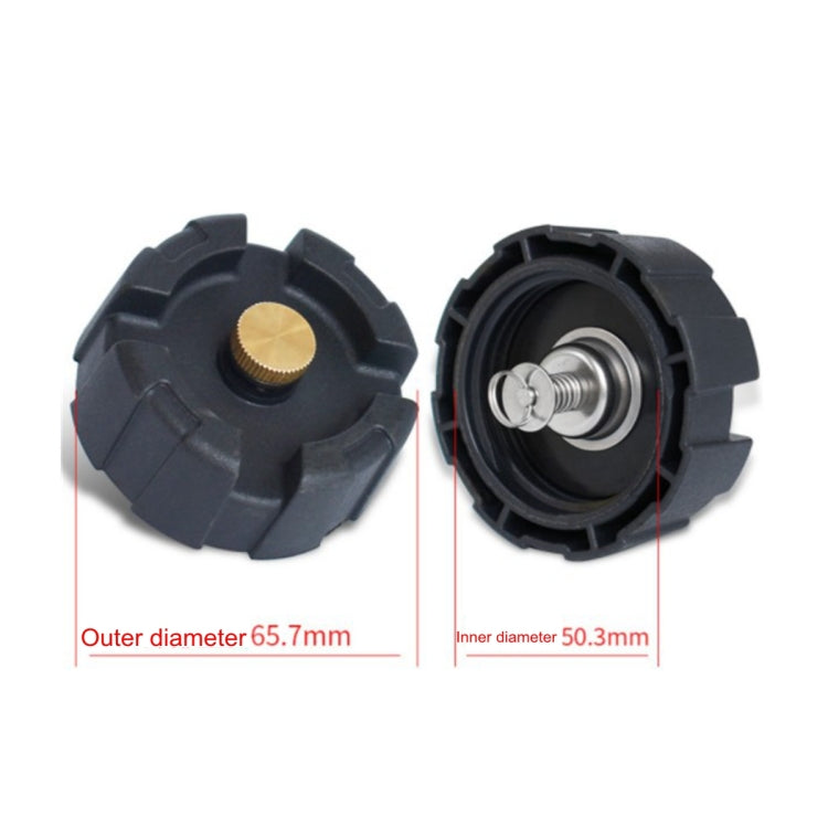 Universal Car Modified Plastic Oil Cap Engine Tank Cover for 12L / 24L Outboard Engine, Universal Car for 12L / 24L