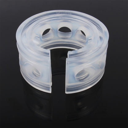 2 PCS Car Auto C Type Shock Absorber Spring Bumper Power Cushion Buffer, Spring Spacing: 27mm, Colloid Height: 50mm, C  Type（Spring Spacing: 27mm, Height: 50mm）