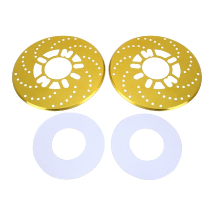 2 PCS Universal Aluminium Auto Car Wheel Disc Brake Racing Decorative Cover