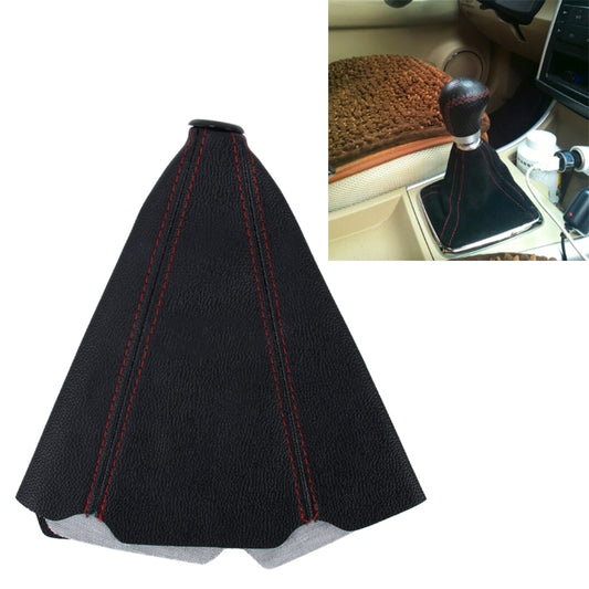 Car Auto Universal Leather Waterproof Dustproof Hand Brake Shift Knob Cover, Cover 2