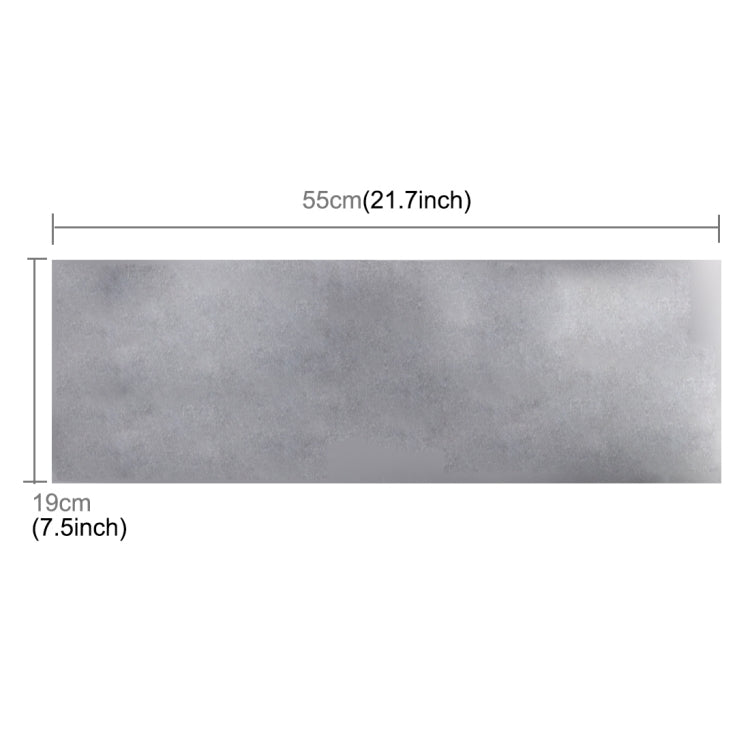Autocollant d'avertissement arrière en aluminium pour voiture, camion et fourgonnette, 55cm × 19cm