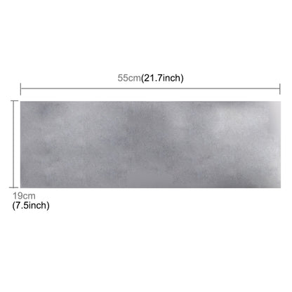 Autocollant d'avertissement arrière en aluminium pour voiture, camion et fourgonnette, 55cm × 19cm