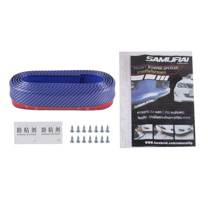Universal 1.5m Car Front Bumper Lip Splitter Spoiler Skirt Adhesive Protector, 1.5m