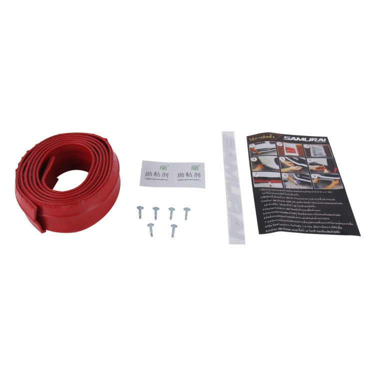 Universal 2.5m Car Front Bumper Lip Splitter Spoiler Skirt Adhesive Protector, 2.5m