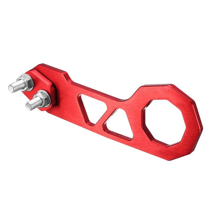 Aluminum Alloy Rear Tow Towing Hook Trailer Ring for Universal Car Auto with 2 x Screw Holes