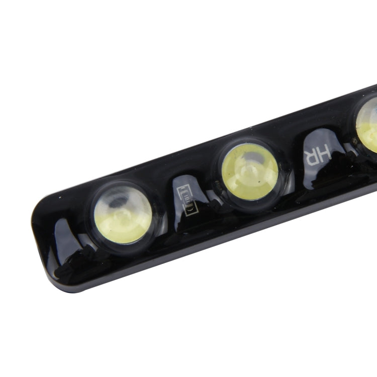 2 PCS 8W 240 LM 6000K DRL Daytime Running Light with 8 SMD-5050 Lamps, DC 12V, 8W