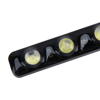 2 PCS 8W 240 LM 6000K DRL Daytime Running Light with 8 SMD-5050 Lamps, DC 12V, 8W