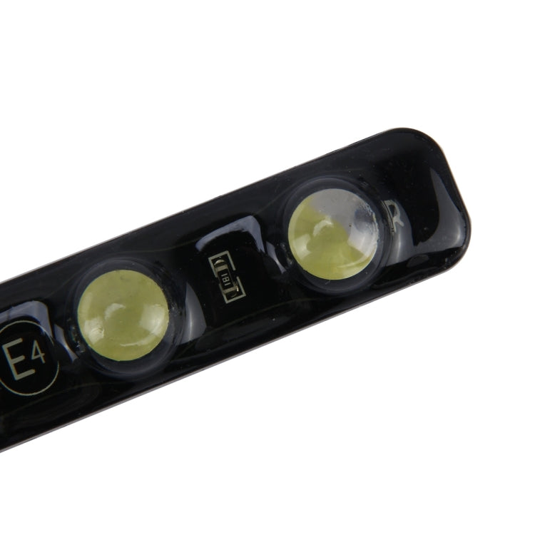 2 PCS 4W 120 LM 6000K DRL Daytime Running Light with 4 SMD-5050 Lamps, DC 12V, 4W