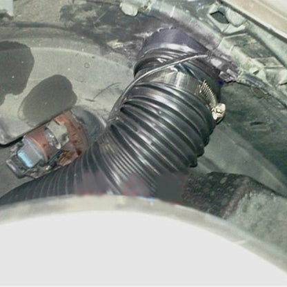 Car Auto Universal Tube Air Filter Adjustable Cold Air Injection Intake System Pipe Without Air Filter