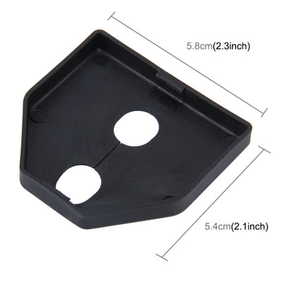 4 PCS Car Door Lock Buckle Decorated Rust Guard Protection Cover for Forester SUBARU XV Outback, For Forester SUBARU