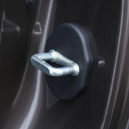 4 PCS Car Door Lock Buckle Decorated Rust Guard Protection Cover for LANCERFORTIS ASX LingYue V3 V5 V6 V7, For Lancer Fortis