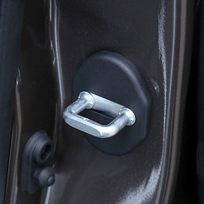 4 PCS Car Door Lock Buckle Decorated Rust Guard Protection Cover for LANCERFORTIS ASX LingYue V3 V5 V6 V7, For Lancer Fortis