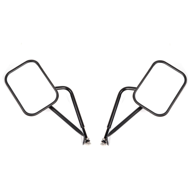 2 PCS Car Door Off Side View Mirror Rectangular Reversing Mirrors for Jeep Wrangler JL 2018, For Jeep Wrangler JL 2018