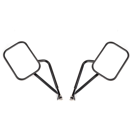 2 PCS Car Door Off Side View Mirror Rectangular Reversing Mirrors for Jeep Wrangler JL 2018, For Jeep Wrangler JL 2018