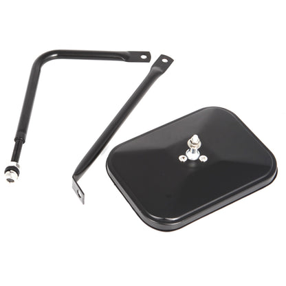 2 PCS Car Door Off Side View Mirror Rectangular Reversing Mirrors for Jeep Wrangler JL 2018, For Jeep Wrangler JL 2018